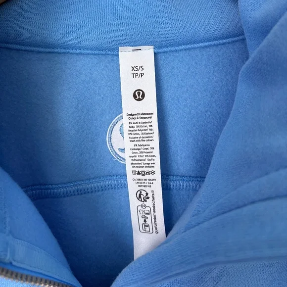 LULULEMON SCUBA 1/4 zip sz XS/Sm - Picture 3 of 5